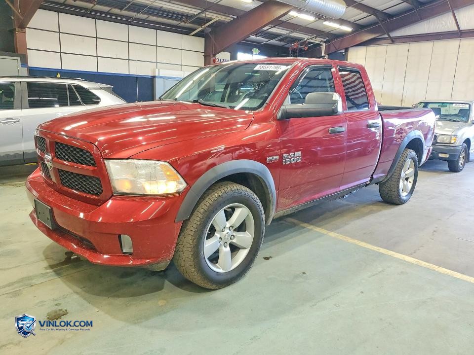 2013 RAM 1500 ST – Lot 58691796 auction photo