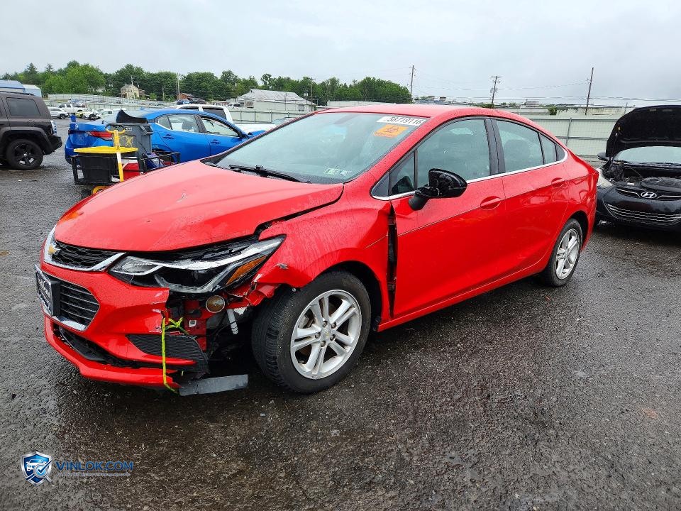 2017 CHEVROLET CRUZE LT – Lot 58719116 auction photo