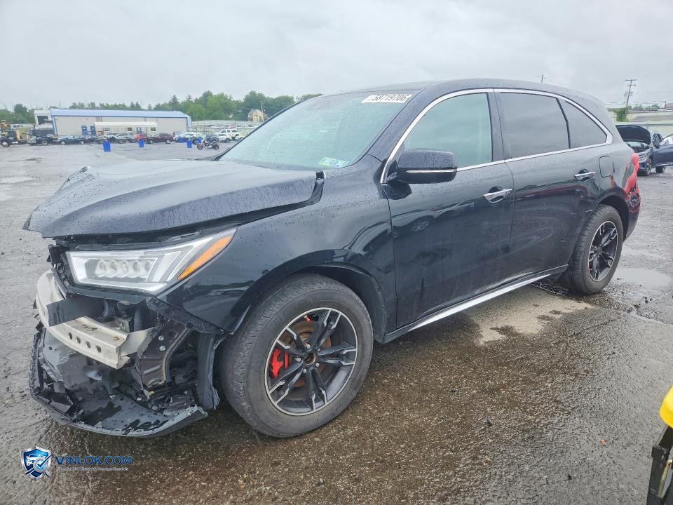 2018 ACURA MDX – Lot 58719706 auction photo