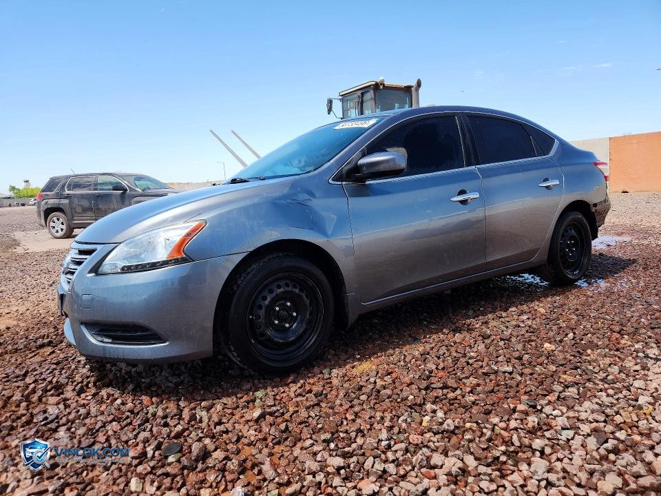 2015 NISSAN SENTRA SV – Lot 58733496 auction photo