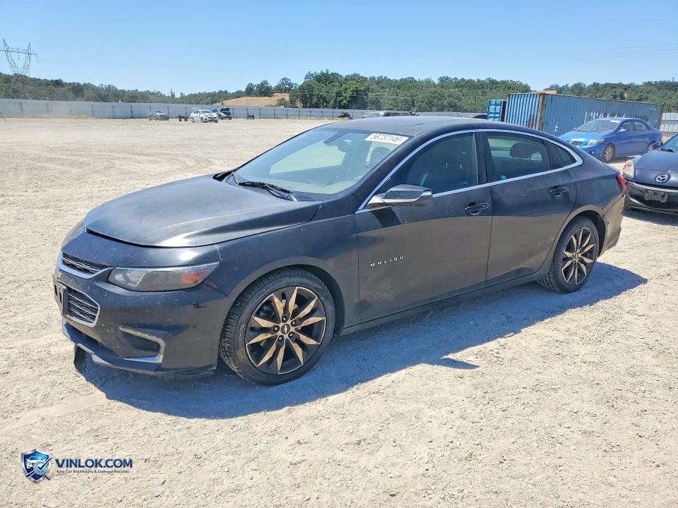2018 CHEVROLET MALIBU LT – Lot 58737146 auction photo