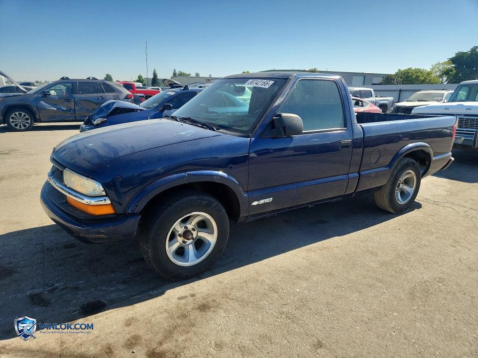 2002 CHEVROLET S TRUCK S10 – Lot 58742166 auction photo