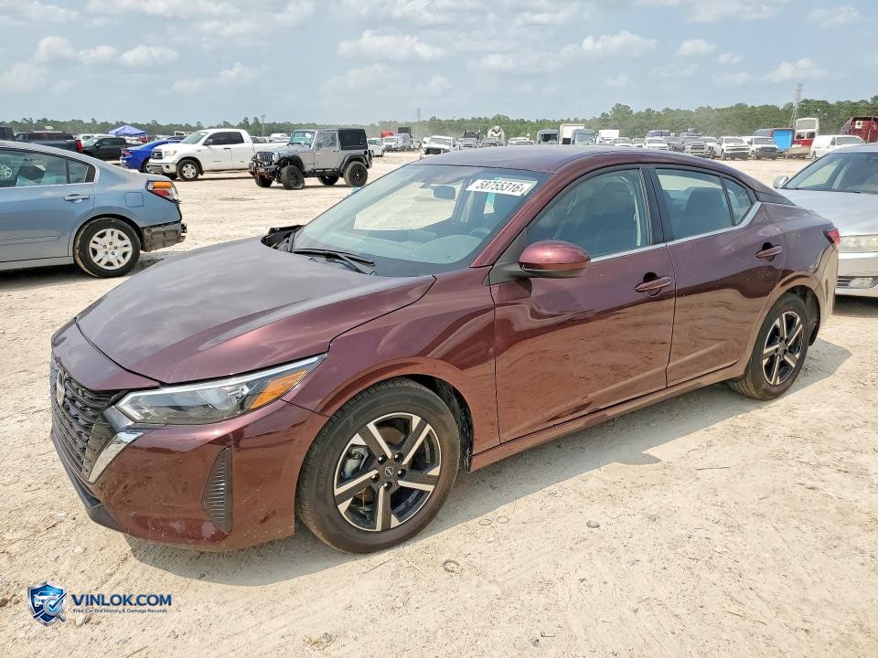 2025 NISSAN SENTRA SV – Lot 58755316 auction photo