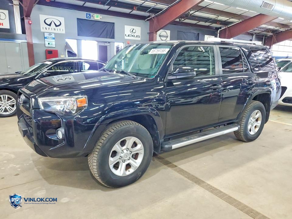 2016 TOYOTA 4RUNNER SR5 – Lot 58759156 auction photo