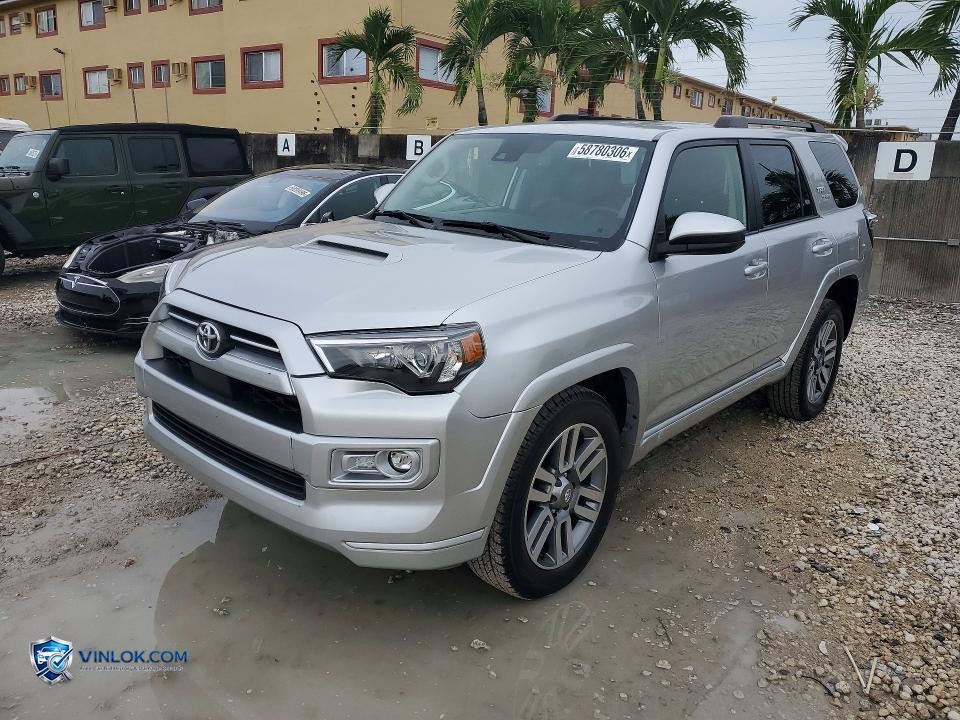 2022 TOYOTA 4RUNNER TRD SPORT – Lot 58780306 auction photo