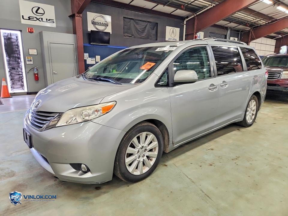 2014 TOYOTA SIENNA XLE 7-PASSENGER – Lot 58784856 auction photo