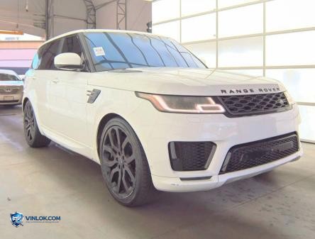 2019 LAND ROVER RANGE ROVER SPORT SUPERCHARGED DYN – Lot 58824646 auction photo
