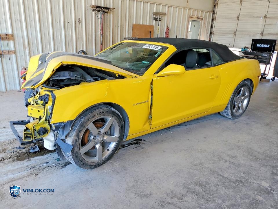 2011 CHEVROLET CAMARO LT – Lot 58831126 auction photo