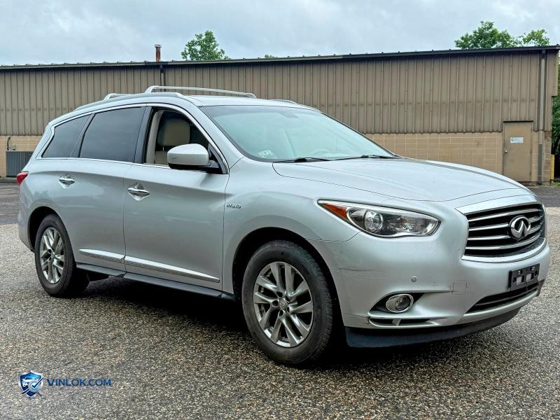 2014 INFINITI QX60 HYBRID SILVR – Lot 58865996 auction photo