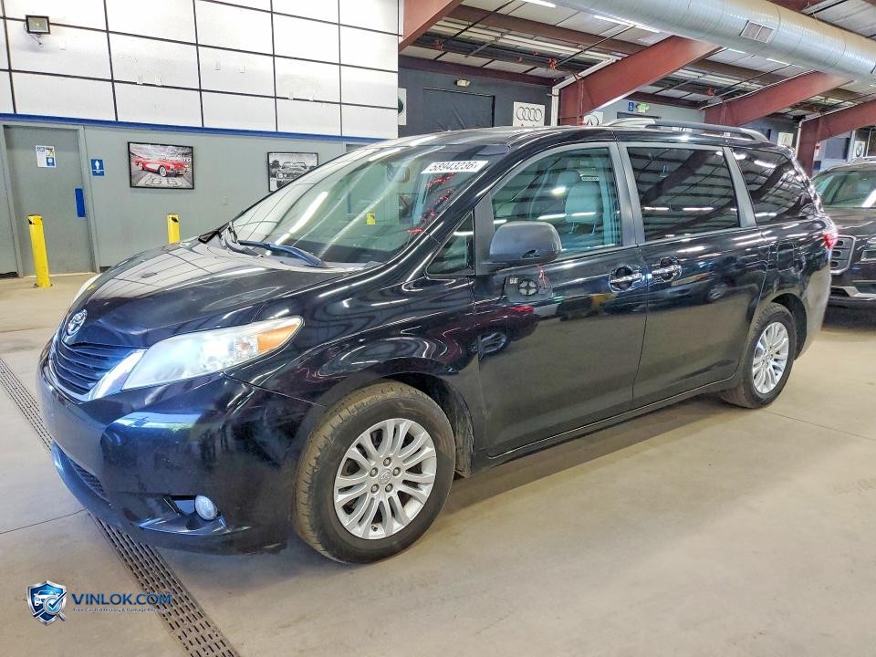 2017 TOYOTA SIENNA XLE 8-PASSENGER – Lot 58943236 auction photo