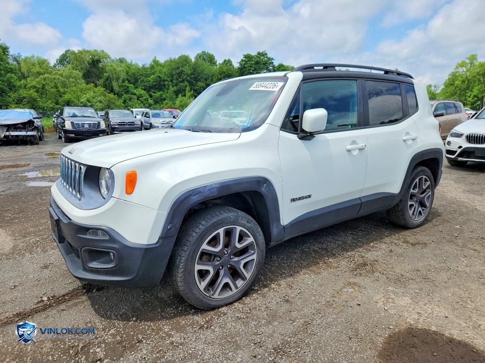 2016 JEEP RENEGADE LATITUDE – Lot 58944226 auction photo