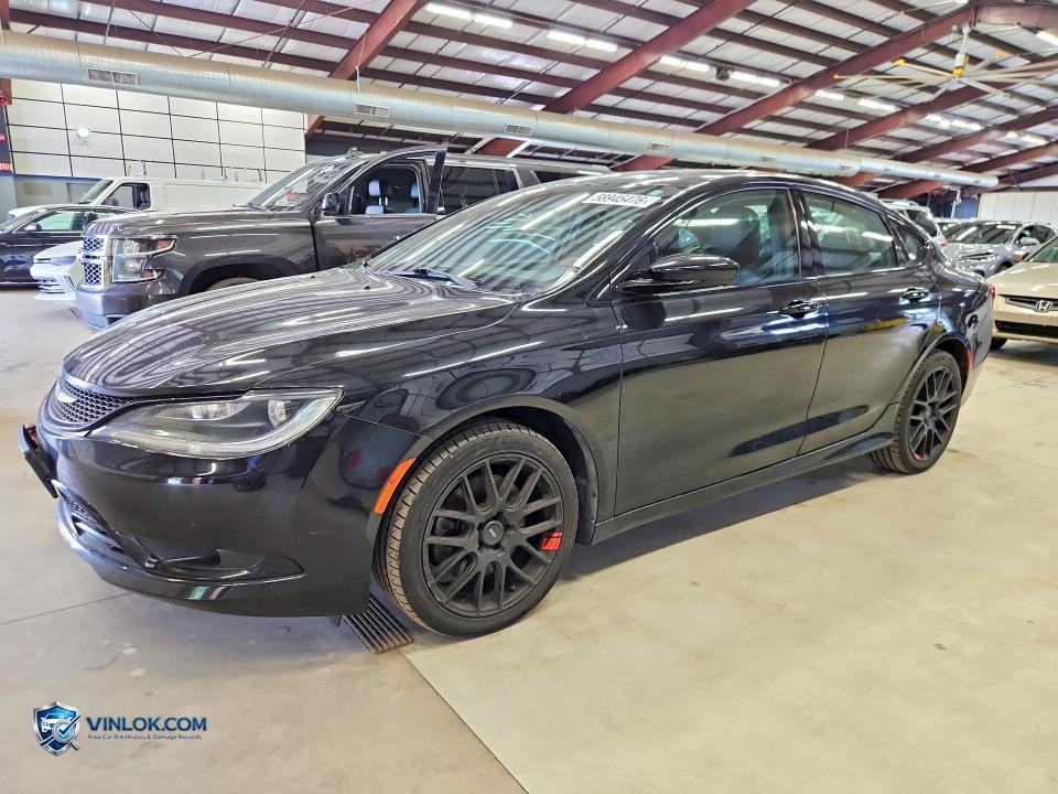 2015 CHRYSLER 200 S – Lot 58945476 auction photo