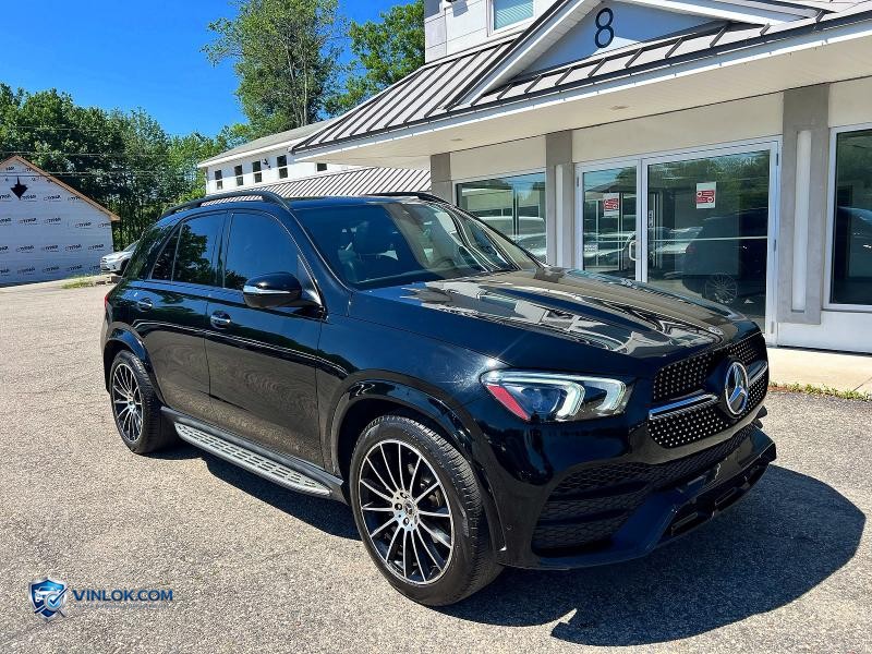 2021 MERCEDES-BENZ GLE 350 4MATIC BLACK – Lot 58982426 auction photo