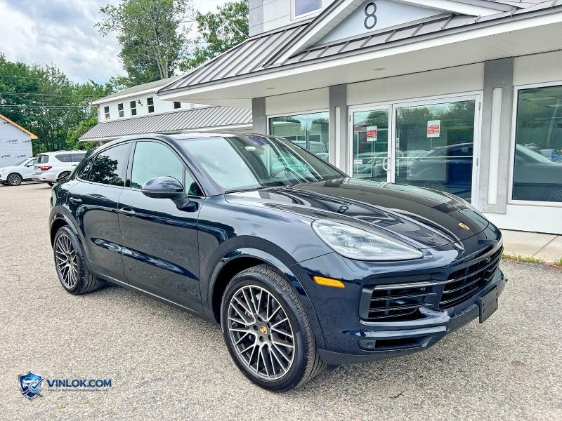 2021 PORSCHE CAYENNE COUPE BLUE – Lot 58984746 auction photo