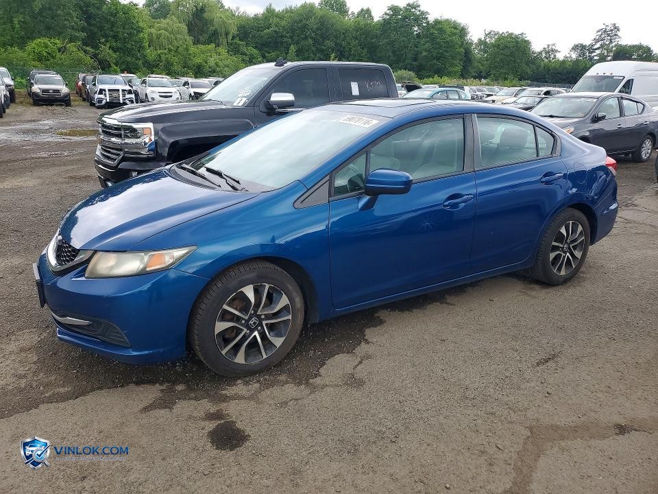 2014 HONDA CIVIC EX – Lot 59070116 auction photo