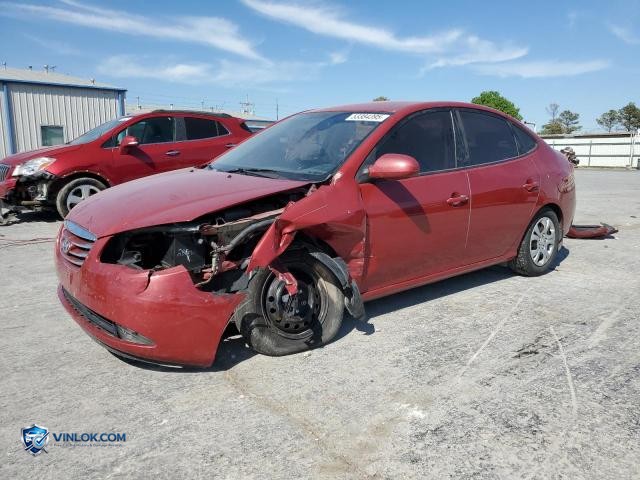 2010 HYUNDAI ELANTRA BLUE – Lot 61661105 auction photo