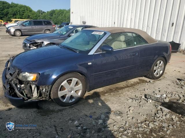 2005 AUDI A4 1.8 CABRIOLET – Lot 63481005 auction photo