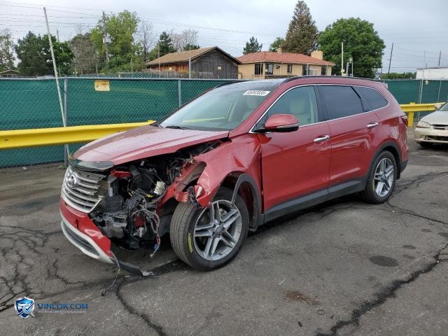 2017 HYUNDAI SANTA FE SE ULTIMATE – Lot 65083835 auction photo