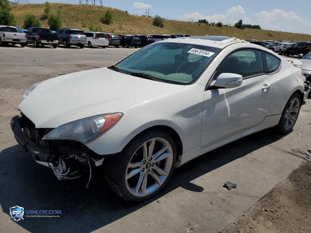 2012 HYUNDAI GENESIS COUPE 3.8L – Lot 65670154 auction photo