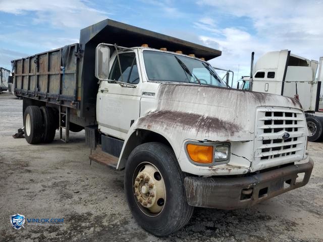 1999 FORD F800 DUMP TRUCK – Lot 67443315 auction photo
