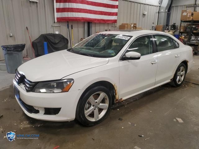 2013 VOLKSWAGEN PASSAT SE – Lot 68400145 auction photo