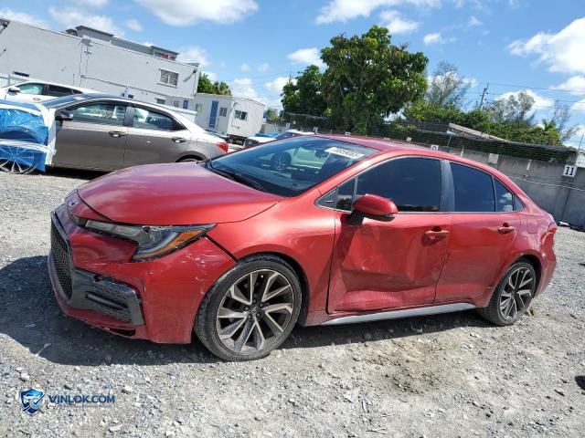 2020 TOYOTA COROLLA SE – Lot 70859065 auction photo