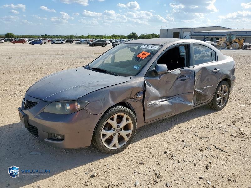 2009 MAZDA 3 I – Lot 71064705 auction photo