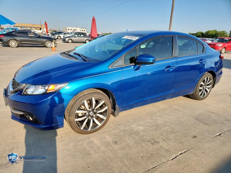 2015 HONDA CIVIC EXL – Lot 72076825 auction photo