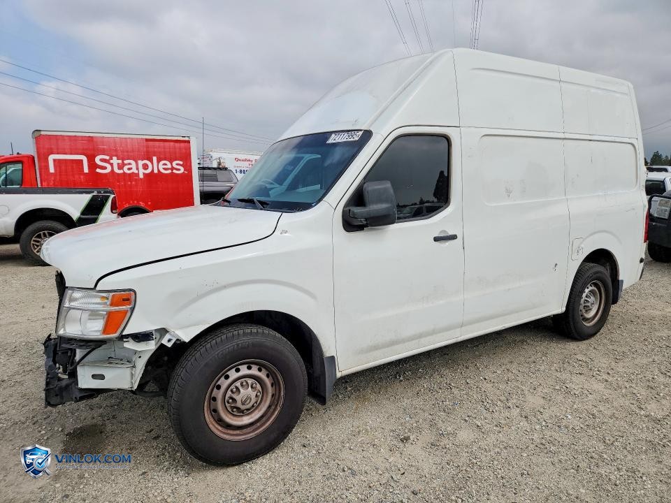 2018 NISSAN NV 2500 DELIVERY VAN – Lot 72117995 auction photo