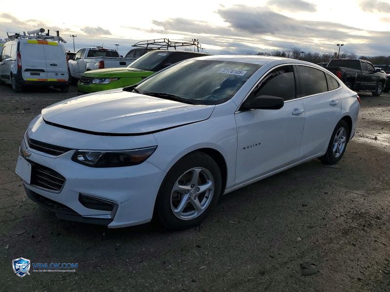2018 CHEVROLET MALIBU LS – Lot 72170105 auction photo