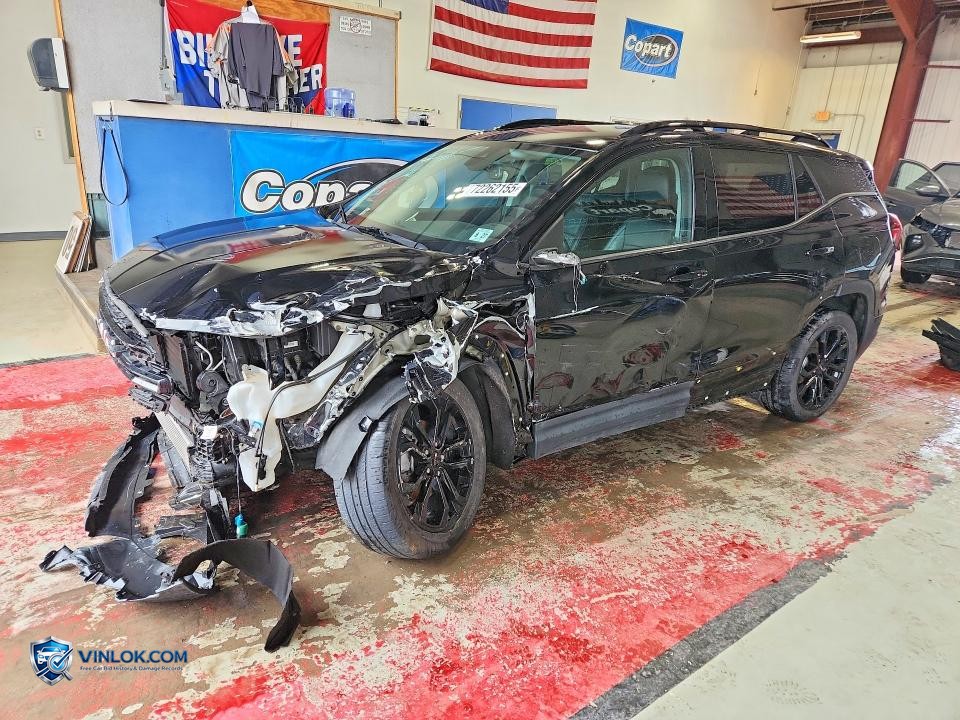 2022 GMC TERRAIN SLT – Lot 72262155 auction photo