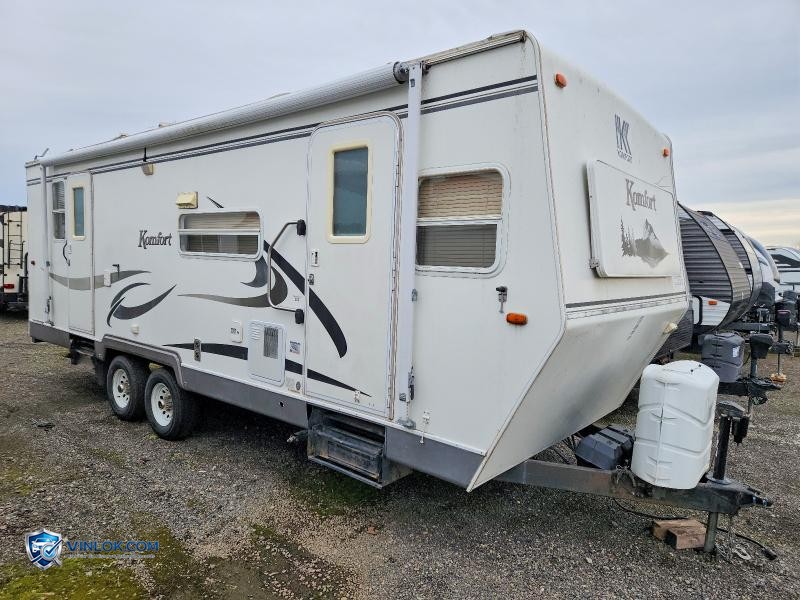 2006 KOMFORT CAMPER – Lot 72262575 auction photo