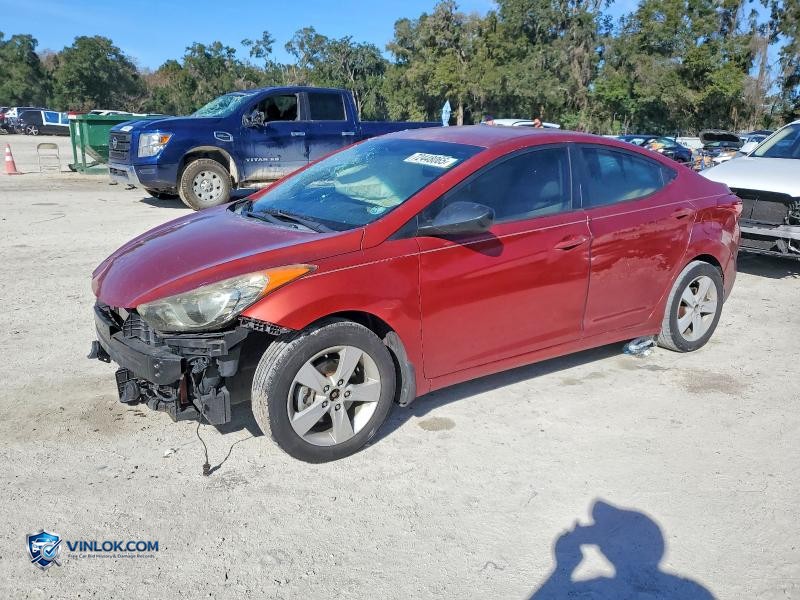 2013 HYUNDAI ELANTRA GLS – Lot 72448065 auction photo