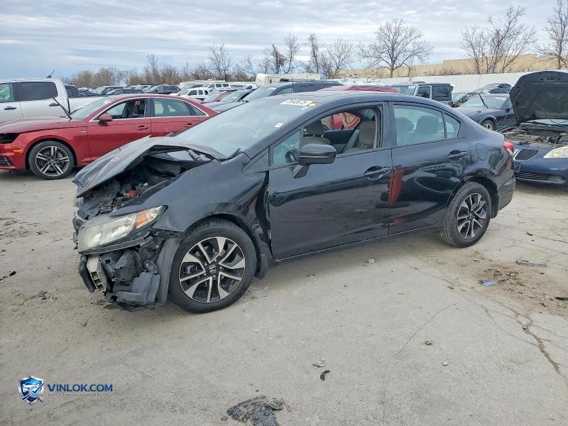 2014 HONDA CIVIC EX – Lot 72645675 auction photo