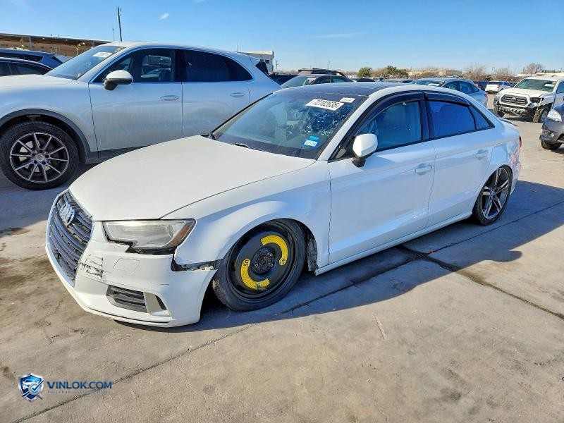 2018 AUDI A3 PREMIUM – Lot 72702635 auction photo