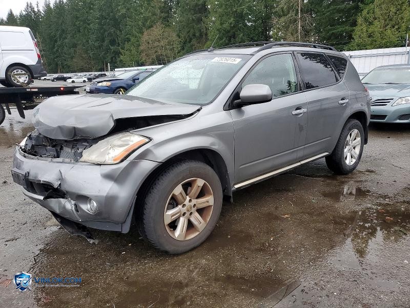 2007 NISSAN MURANO S – Lot 72826015 auction photo