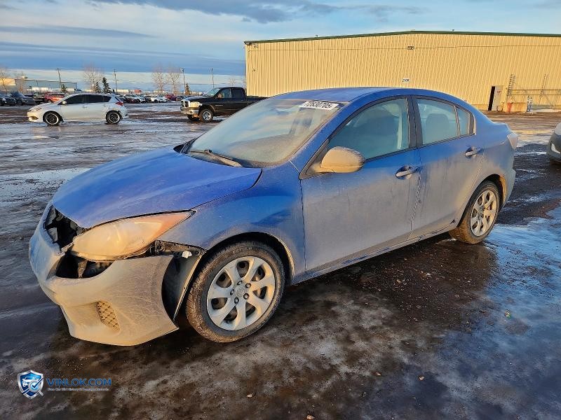 2013 MAZDA 3 I – Lot 72830705 auction photo