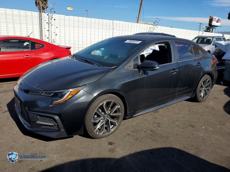 2020 TOYOTA COROLLA SE – Lot 72866825 auction photo