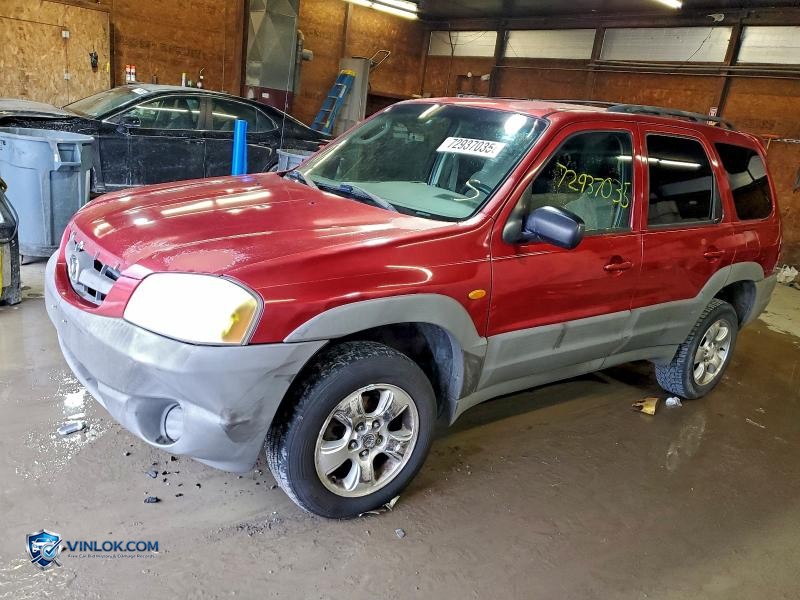 2001 MAZDA TRIBUTE DX – Lot 72937035 auction photo