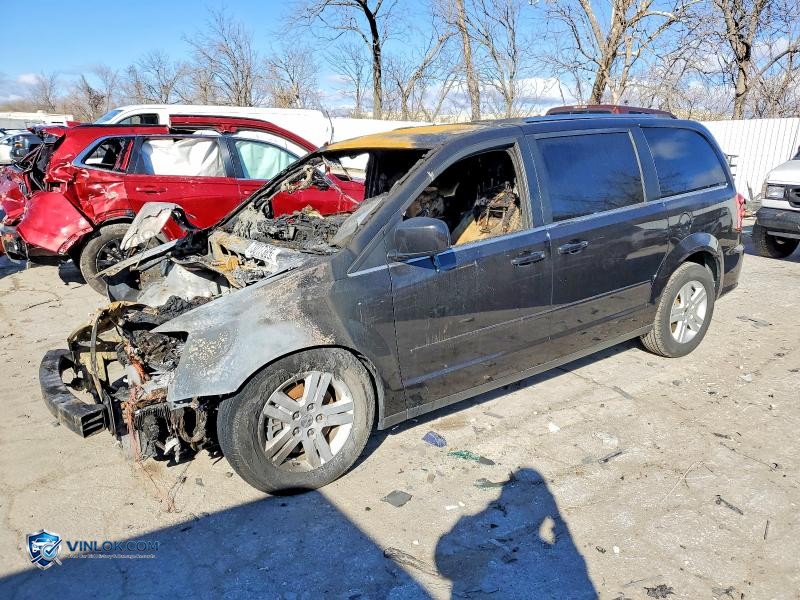 2012 DODGE GRAND CARAVAN CREW – Lot 73017385 auction photo