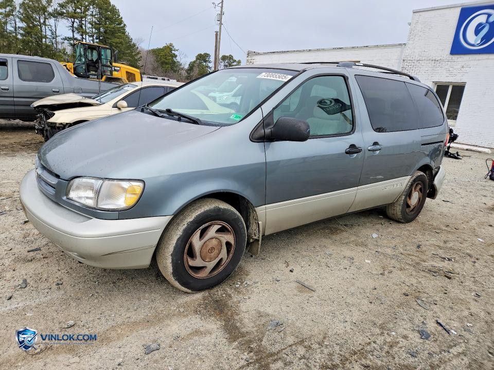 2000 TOYOTA SIENNA LE – Lot 73085505 auction photo