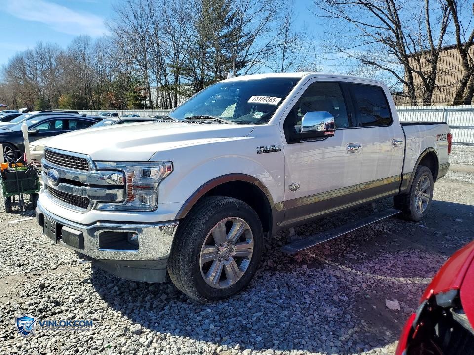 2018 FORD F150 SUPERCREW – Lot 73189365 auction photo