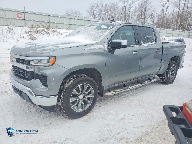 2025 CHEVROLET SILVERADO K1500 LT-L – Lot 73284395 auction photo