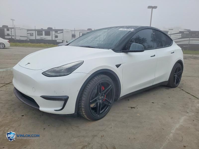 2022 TESLA MODEL Y – Lot 73478545 auction photo