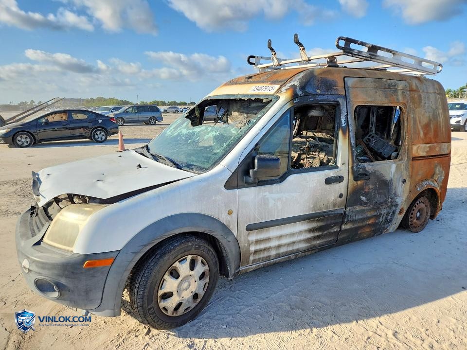 2012 FORD TRANSIT CONNECT XL – Lot 73487915 auction photo