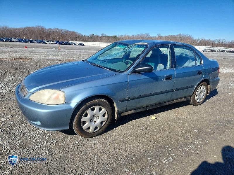 2000 HONDA CIVIC LX – Lot 73500425 auction photo