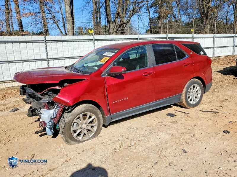 2021 CHEVROLET EQUINOX LT – Lot 73528685 auction photo