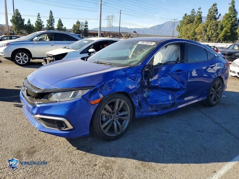2020 HONDA CIVIC LX – Lot 73679975 auction photo