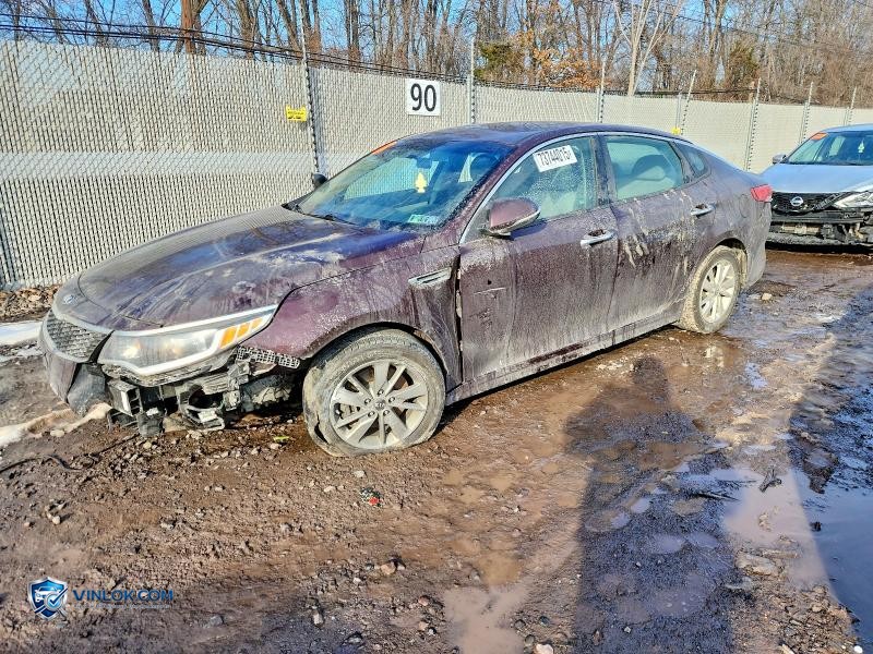 2016 KIA OPTIMA LX – Lot 73744015 auction photo