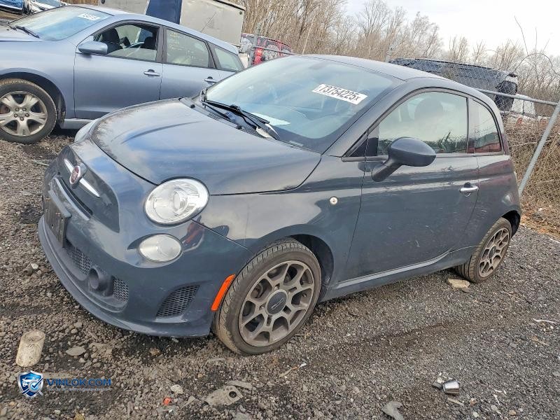 2018 FIAT 500 POP – Lot 73754225 auction photo